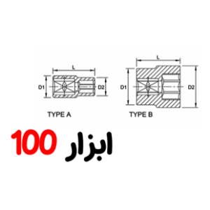 بکس 38 یک اینچ تاپتول